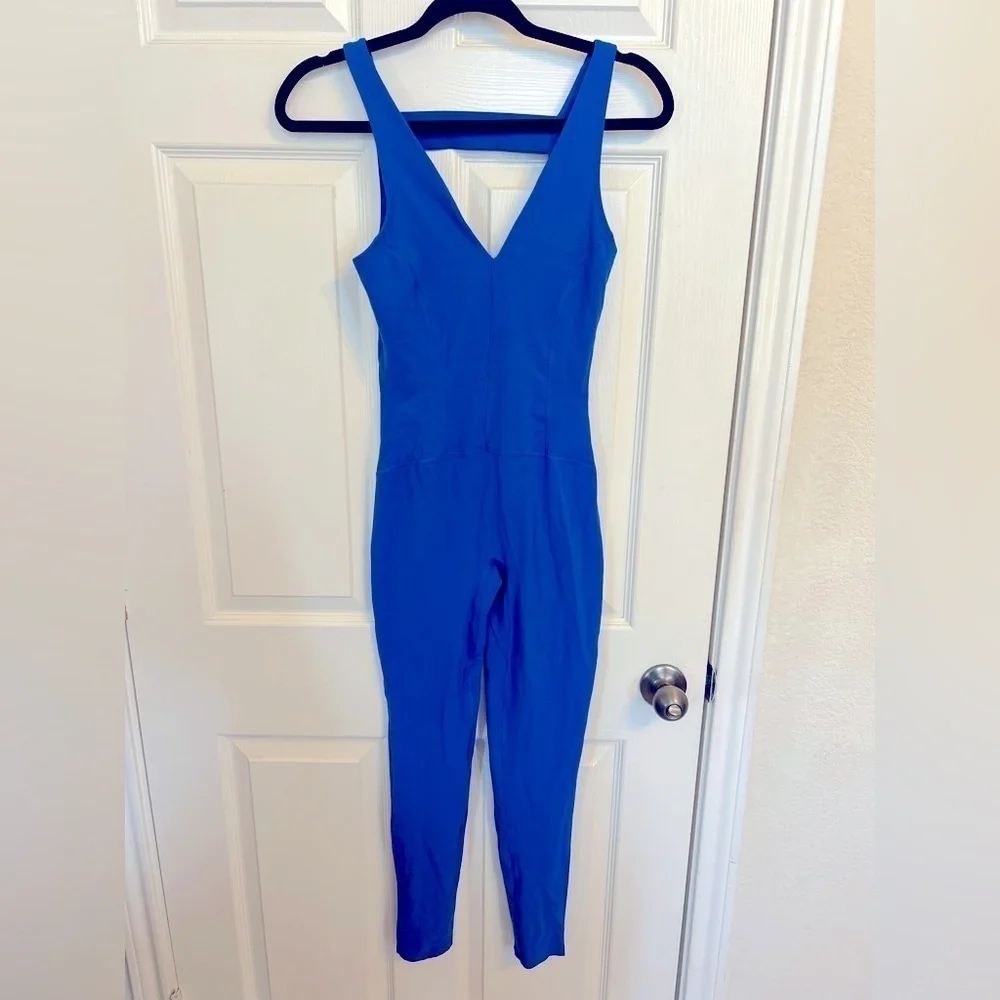NWOT Free People, Never Better One Piece, XS in Electric Cobalt